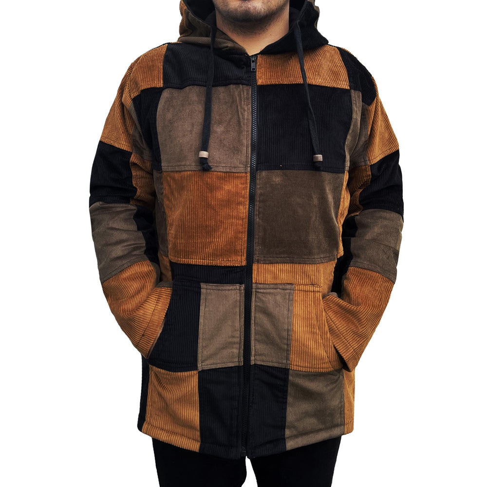 Patchwork-MultiBrown