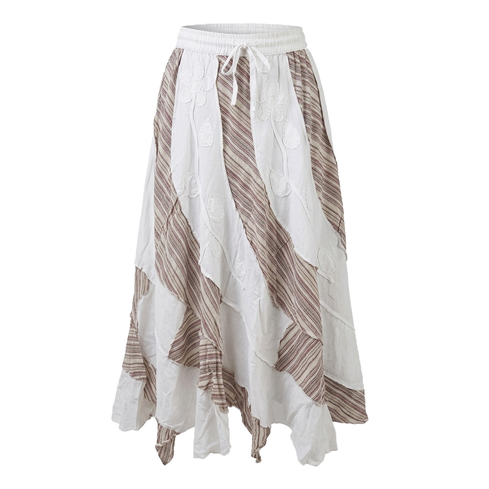 EmbroideryFloralWhite